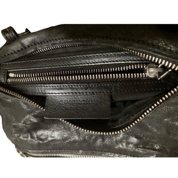 Givenchy Pandora Crossbody Bag in Black Aged Leather - Picture 10 of 12